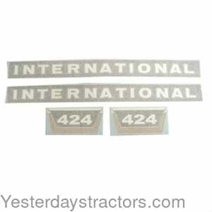 Farmall 424 International 424 Decal Set 100973