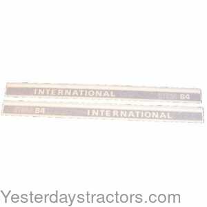 Farmall Hydro 84 International Hydro 84 Hoods Decal Set 100989