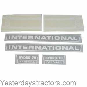 Farmall Hydro 70 International Hydro 70 Decal Set 100990
