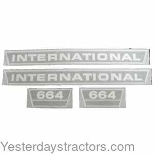 100993 International 664 Decal Set 100993