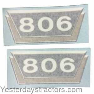 Farmall 806 International 806 Decal Set 100995