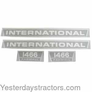 Farmall 1466 International Farmall Decal Set 100999