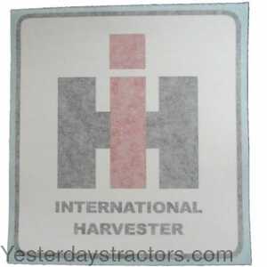 EMBLEM for IH Tractor 544 656 664 706 2544 2656 2706 4186 4166 4366 2751848R1 