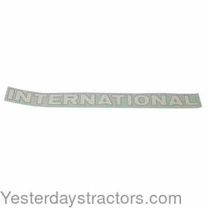 Farmall Cub International Hood Decal 101031