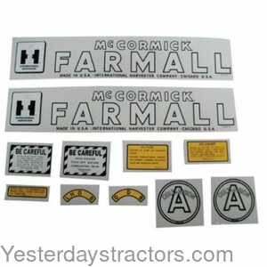 101043 International A Culti-vision Decal Set 101043