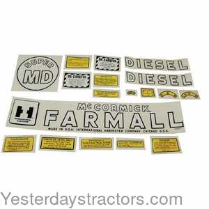 Farmall Super M International Decal Set 101068