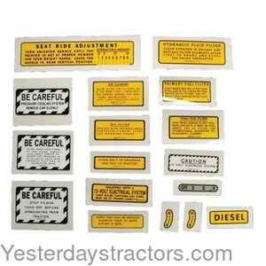 Farmall 660 International Decal Set 101090