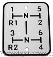 101433A Gear Shift Plate 101433A