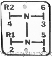 101434A Gear Shift Plate 101434A