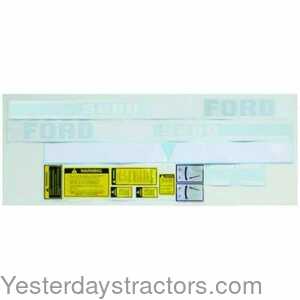 102012 Ford Decal Set 102012