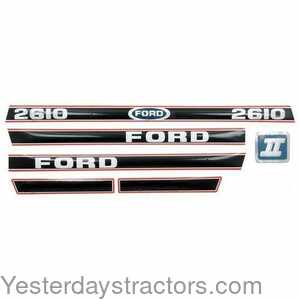 Ford 2610 Ford Decal Set 102027
