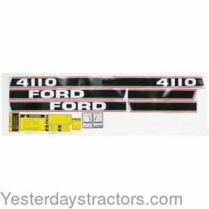 Ford 4110 Ford Decal Set 102033