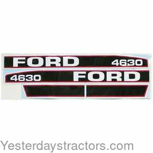 102048 Ford Decal Set 102048