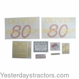 102803 Tractor Decal Set 102803