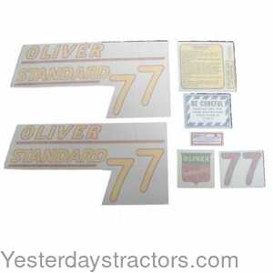 Oliver 77 Tractor Decal Set 102818
