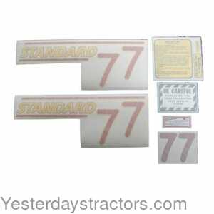 Oliver 77 Tractor Decal Set 102819