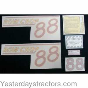 102824 Oliver 88 Row Crop Decal Set 102824