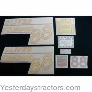 102827 Oliver 88 Standard Decal Set 102827