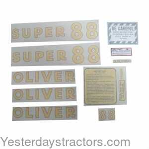 Oliver Super 88 Oliver Super 88 Decal Set 102840