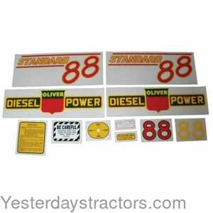 Oliver 88 Oliver 88 Standard Decal Set 102890