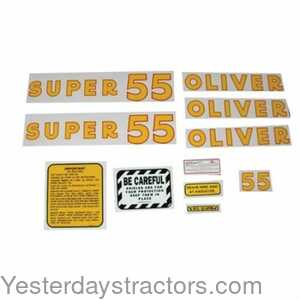 102894 Oliver Decal Set 102894
