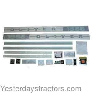 102918 Oliver Decal Set 102918