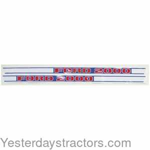 Ford 2000 Ford 2000 Decal Set 103135