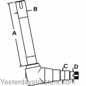 Ford 1215 Spindle - Right Hand 104512