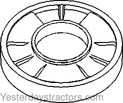 Farmall 6788 Brake Piston 104655C1