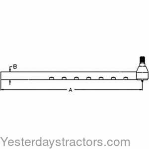 Ford 8260 Tie Rod End 104695