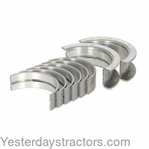 MAIN BEARING SET STD SIZE  FITS FORD 2000 3000 4000 TRACTORS. 