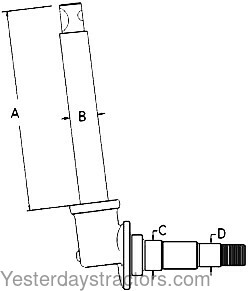 Oliver White 2 4414 Spindle 106463A