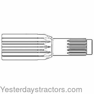 John Deere 8640 Pinion Shaft 108533