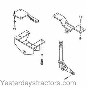 Farmall 806 Front Axle 109921