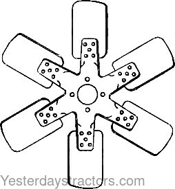 Minneapolis Moline G1000 Fan 10A21815