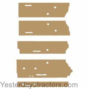 John Deere 4760 Cab Foam Post Kit 110632