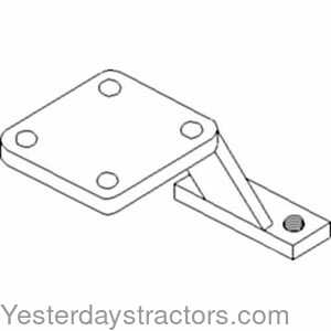 Farmall 350 Steering Bracket Assembly 110829