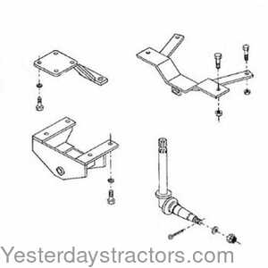 Farmall 400 Rear Saddle Assembly 112554