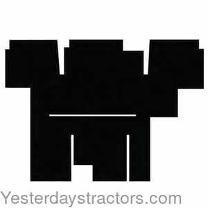 112795 Cab Foam Floor Mat 112795