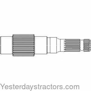 Case 4490 PTO Drop Box Output Shaft 114668