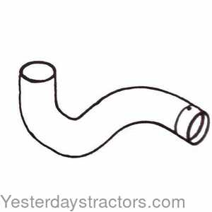 Case 4890 Exhaust Pipe 114762