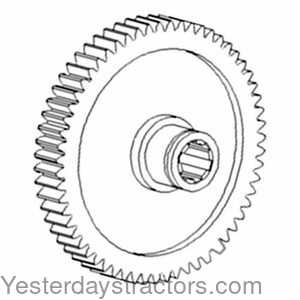 Farmall 1486 PTO Driven Gear 115086