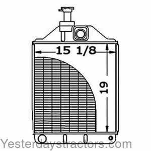 Massey Ferguson 575 Radiator 119567