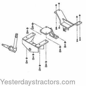 120003 Schwartz Heavy Duty Wide Front End without Hubs 120003