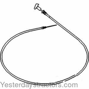 John Deere 3150 Fuel Cable 121220