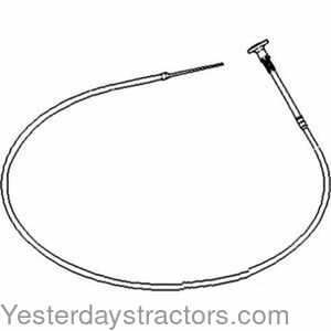 Massey Ferguson 398 Fuel Cable 121223