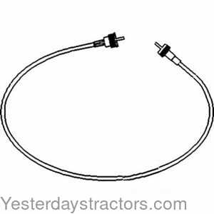 Farmall Hydro 70 Tachometer Cable 121532