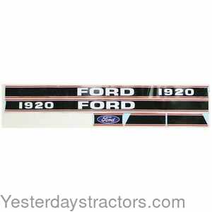 124363 Ford Decal Set 124363