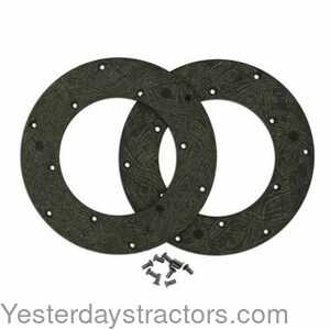 John Deere HNH Pulley Clutch Facings With Rivets 125374