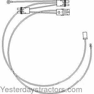 John Deere 4030 Pressure Switch Wiring Harness 125653